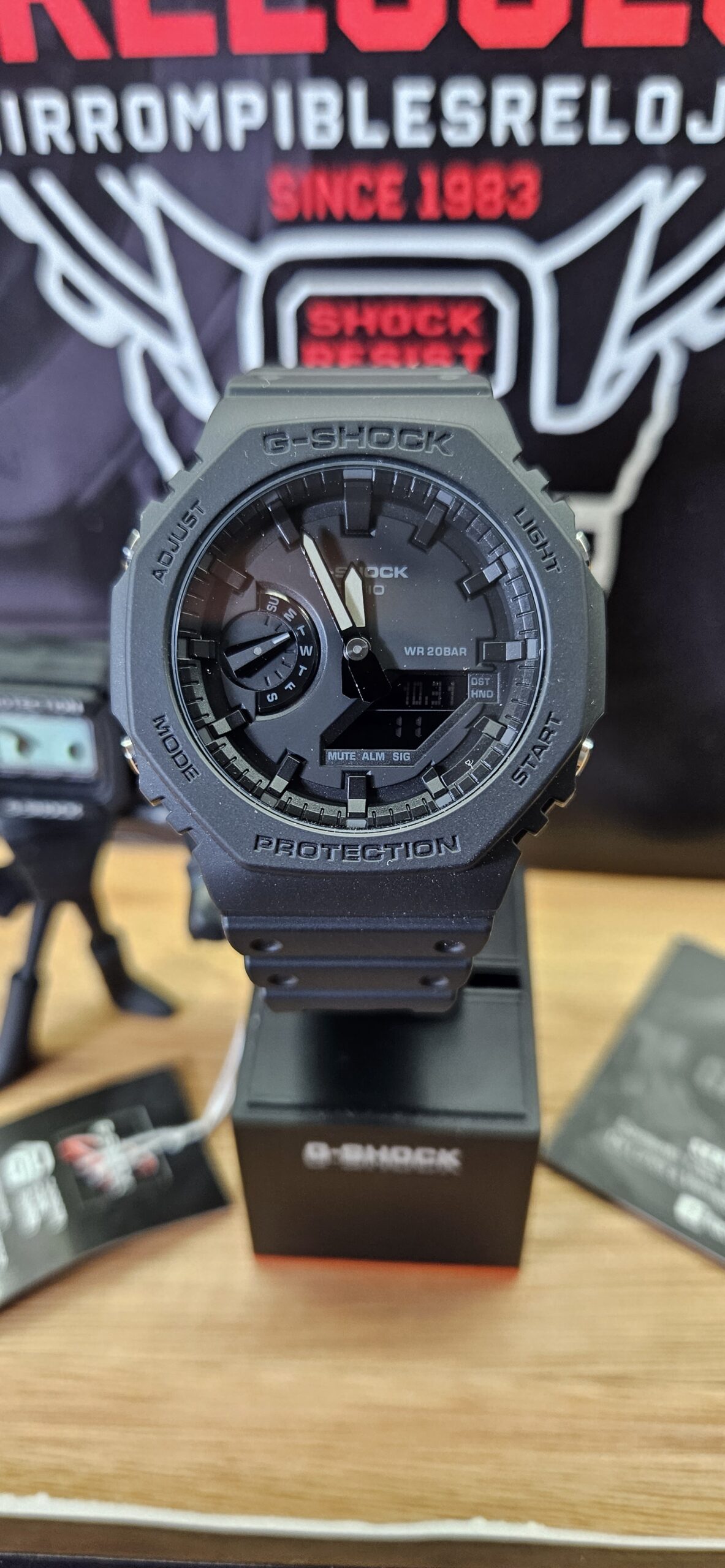 G-SHOCK GA-2100 1A1 – Irrompibles Relojes